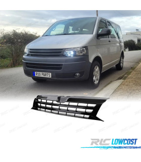PARRILLA VOLKSWAGEN VW T5 FACELIFT 09-15 NEGRO BRILLO