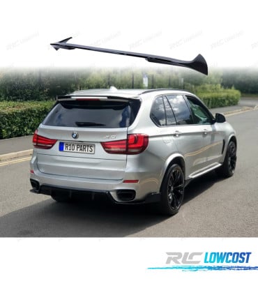 ALERON SPOILER BMW X5 F15 13-18 LOOK M NEGRO BRILLO