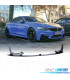 SPOILER LIP BMW F80 M3 F82 F83 M4 14- NEGRO BRILLO