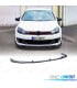 SPOILER LIP VOLKSWAGEN VW GOLF 6 GTI 09-13 NEGRO BRILLO