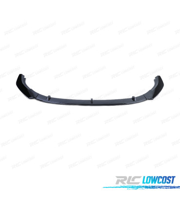 SPOILER LIP VOLKSWAGEN VW GOLF 6 GTI 09-13 NEGRO BRILLO