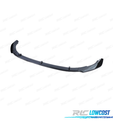 SPOILER LIP VOLKSWAGEN VW GOLF 6 GTI 09-13 NEGRO BRILLO
