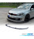 SPOILER LIP VOLKSWAGEN VW GOLF 6 GTI 09-13 CARBONO