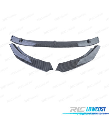 SPOILER LIP VOLKSWAGEN VW GOLF 6 GTI 08-12 CARBONO