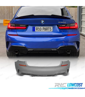 PARAGOLPES TRASERO BMW G20 19-22 LOOK M PERFORMANCE NEGRO BRILLO PDC