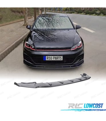 SPOILER LIP VOLKSWAGEN VW GOLF 7.5 GTI 17-20 LOOK CS CARBONO