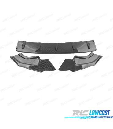 SPOILER LIP VOLKSWAGEN VW GOLF 7.5 GTI 17-20 LOOK CS CARBONO