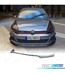 SPOILER LIP VOLKSWAGEN VW GOLF 7 7.5 CARBONO
