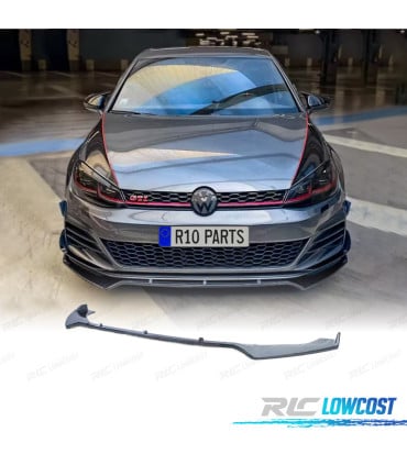 SPOILER LIP VOLKSWAGEN VW GOLF 7 7.5 CARBONO