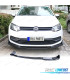 SPOILER LIP VOLKSWAGEN VW POLO V 6R 09-14 CARBONO