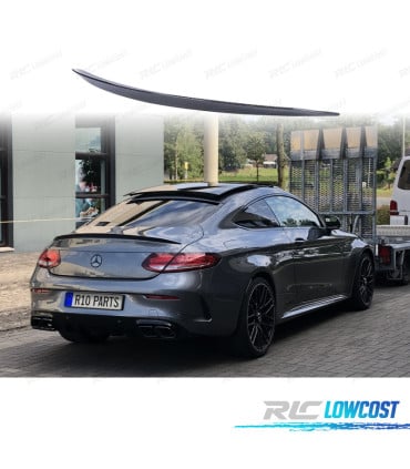 ALERON PESTAÑA MERCEDES CLASE C C205 15- LOOK AMG CARBONO