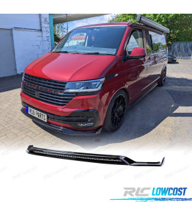 SPOILER LIP VOLKSWAGEN VW T6.1 19- NEGRO BRILLO