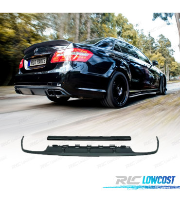 DIFUSOR MERCEDES CLASE E W212 09-13 LOOK E63 AMG NEGRO