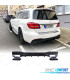 DIFUSOR MERCEDES GLS X166 15-19 LOOK AMG NEGRO MATE + COLAS ESCAPE