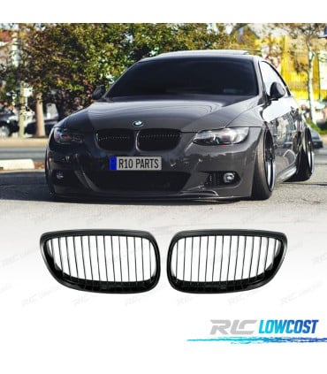 PARRILLAS BMW E92 E93 LOOK M PERFORMANCE NEGRO BRILLO