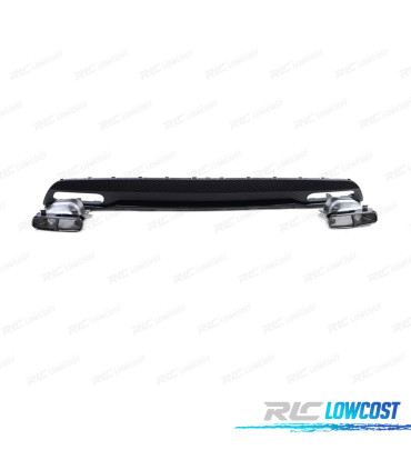 DIFUSOR MERCEDES CLASE A W176 12-15 LOOK AMG + COLAS ESCAPE