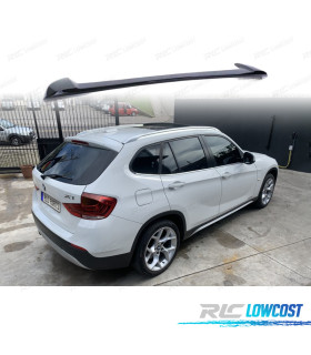 ALERON SPOILER BMW X1 E84 09-15 LOOK M PERFORMANCE NEGRO BRILLO
