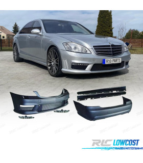 KIT CARROCERIA MERCEDES CLASE S W221 05-11 CON LUZ DIURNA