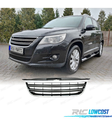 PARRILLA VOLKSWAGEN VW TIGUAN 07-11 CROMADO NEGRO