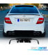 DIFUSOR MERCEDES W204 07-14 LOOK C63 AMG NEGRO BRILLO