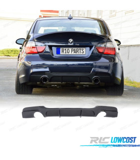 DIFUSOR BMW E90 E91 LOOK M PERFORMANCE NEGRO BRILLO