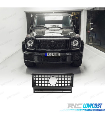 PARRILLA MERCEDES CLASE G W463 90-18 LOOK GT-R PANAMERICANA NEGRO