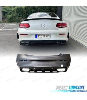 PARAGOLPES TRASERO MERCEDES CLASE C W205 2P 14-20 LOOK AMG C63