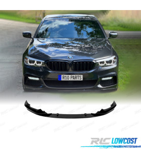 SPOILER LIP BMW G30 G31 17- LOOK M PERFORMANCE II NEGRO BRILLO