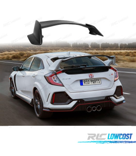 ALERON SPOILER HONDA CIVIC HATCHBACK 16-20 LOOK TYPE R
