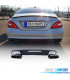 DIFUSOR MERCEDES CLS C218 15-18 LOOK C63 AMG NEGRO MATE + COLAS ESCAPE