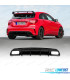 DIFUSOR MERCEDES CLASE A W176 AMG 12-18 LOOK A45 NEGRO BRILLO