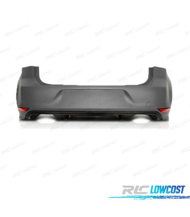 PARAGOLPES TRASERO VOLKSWAGEN VW GOLF 7 12-17 LOOK R20