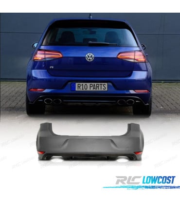 PARAGOLPES TRASERO VOLKSWAGEN VW GOLF 7 12-17 LOOK R20