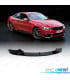 SPOILER LIP FRONTAL BMW F32 F33 F36 13-20 LOOK M PERFORMANCE NEGRO BRILLO