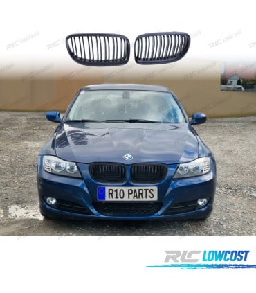 PARRILLAS BMW E90 E91 08-12 LOOK M NEGRO MATE