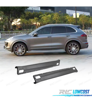 AÑADIDOS TALONERAS PORSCHE CAYENNE 958 14-17 LOOK TURBO