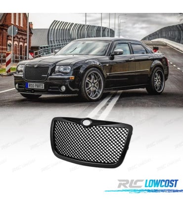 PARRILLA CHRYSLER 300C 04-11 LOOK BENTLEY NEGRO BRILLO