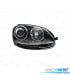 FARO DCH XENON VOLKSWAGEN VW GOLF 5 GTI 03-08 FONDO NEGRO