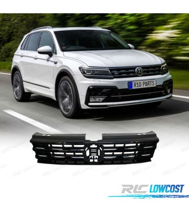 PARRILLA VOLKSWAGEN VW TIGUAN 17-20  LOOK R-LINE NEGRO