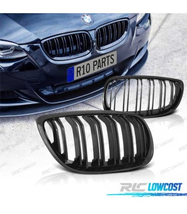 PARRILLAS BMW E92 E93 06-10 LOOK M4 NEGRO BRILLO