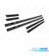 MOLDURAS LATERALES DE PUERTA BMW E39 SEDAN 95-03 LOOK M5 NEGRO MATE