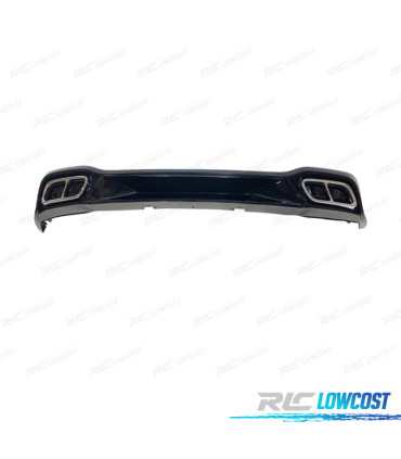 DIFUSOR VOLKSWAGEN VW GOLF 8 21-23 LOOK R LINE DOBLE SALIDA
