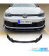 SPOILER LIP VOLKSWAGEN VW GOLF 8 GTI R LINE NEGRO BRILLO