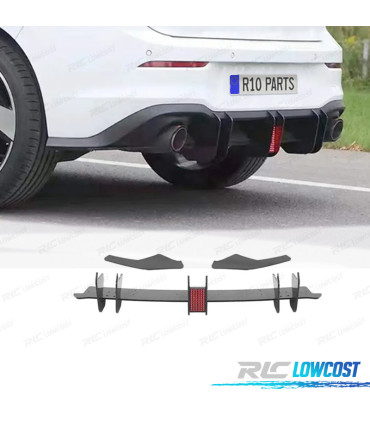 AÑADIDO DIFUSOR VOLKSWAGEN VW GOLF 8 GTI 20-