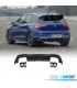 DIFUSOR VOLKSWAGEN VW GOLF 8 21-23 LOOK R DOBLE SALIDA + COLAS DE ESCAPE