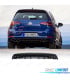 DIFUSOR VOLKSWAGEN VW GOLF 7.5 17-20 LOOK R