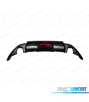 DIFUSOR VOLKSWAGEN VW GOLF 7.5 17-20 + LUZ DE FRENO LOOK TCR