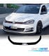 SPOILER LIP VOLKSWAGEN VW GOLF 7.5 17-20 LOOK GTI NEGRO BRILLO