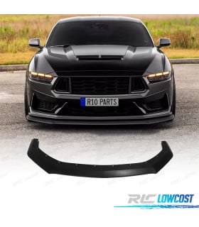 SPOILER LIP FORD MUSTANG GT S650 24- NEGRO BRILLO