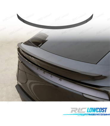 ALERON SPOILER TESLA MODEL Y 25- NEGRO BRILLO